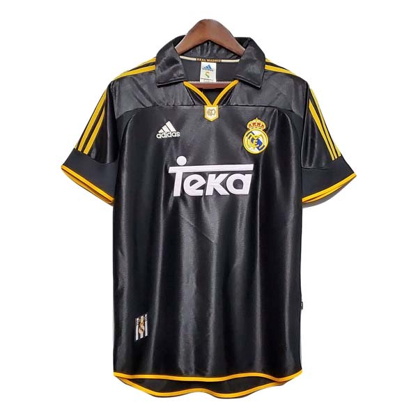 Tailandia Camiseta Real Madrid Replica Segunda Ropa Retro 1999 2000